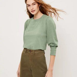 LOFT Puff Shoulder Top